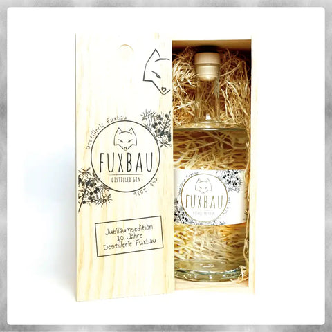 Distilled Gin 44%, die "10 Jahre Fuxbau" Edition