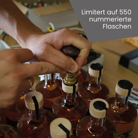 Barrel Aged Gin 52%, die limitierte Fassedition