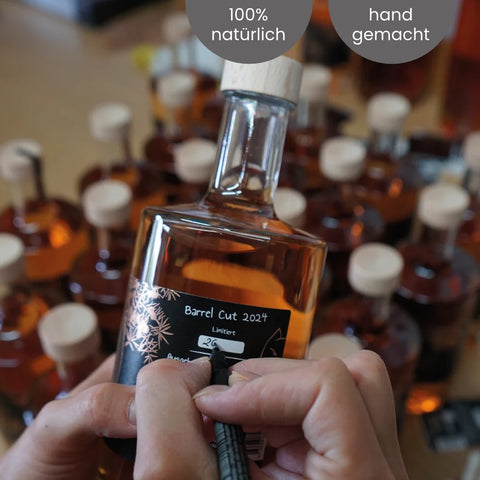 Barrel Aged Gin 52%, die limitierte Fassedition