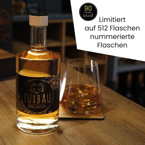 Barrel Aged Gin 52%, die limitierte Fassedition