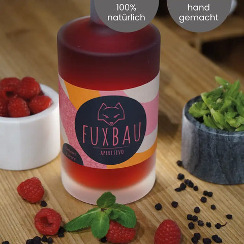 Himbeere Zitrone 25%, der beerige Aperitif