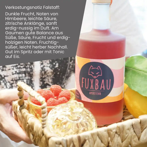 Himbeere Zitrone 25%, der beerige Aperitif