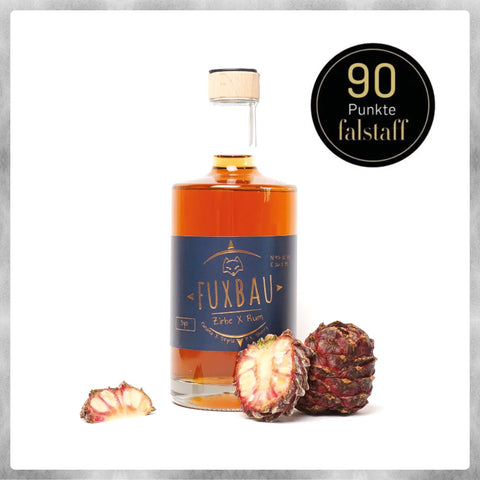 Rum X Zirbe 42%, das Beste aus drei Welten