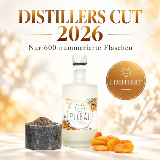 FUXBAU Distillers Cut 2026 – limitierte Gin Edition mit nur 600 nummerierten Flaschen